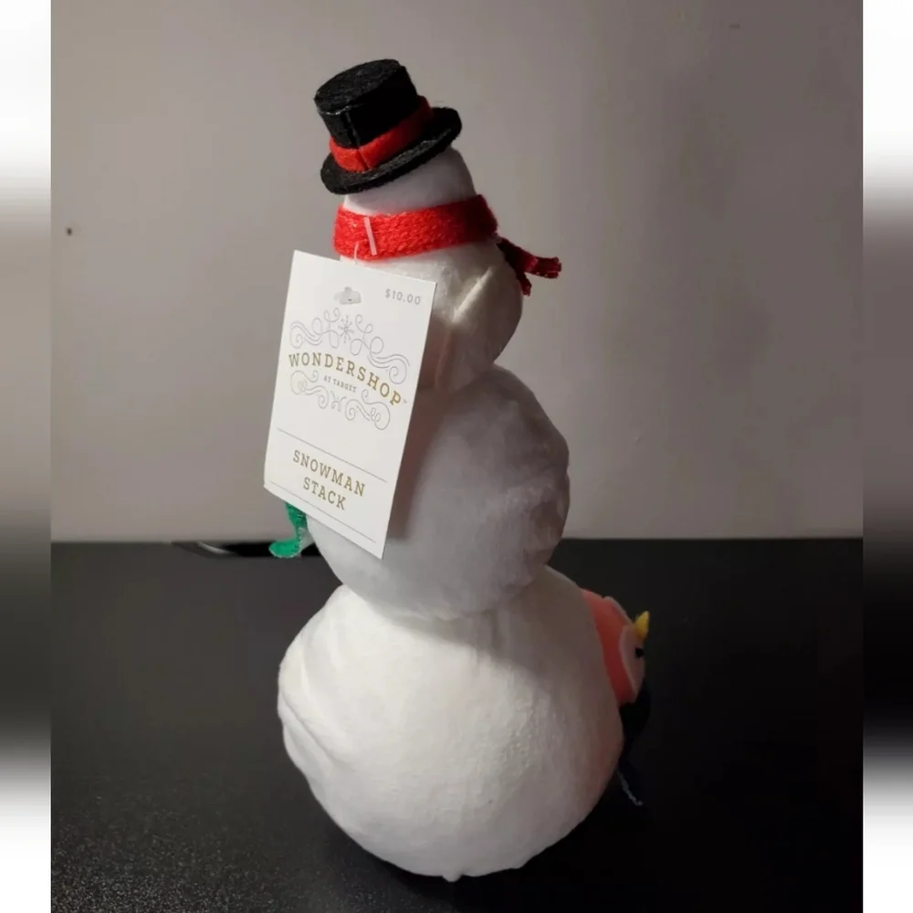 Target Wondershop 2023 Featherly Friends Snowman Stack Christmas Holiday